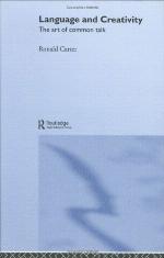 Language and Creativity