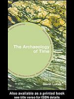 The Archaeology of Time