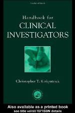 Handbook for Clinical Investigators