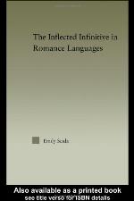 The inflected infinitive in romance languages