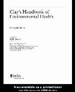 Clay's Handbook of Environmental Health