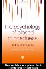 Psychology of Closed-Mindedness