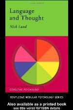 Language and Thought