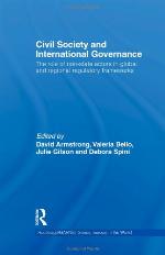 Civil Society and International Governance