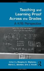 Teaching and Learning Proof Across the Grades