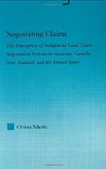 Negotiating Claims