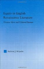 Equity in English Renaissance Literature