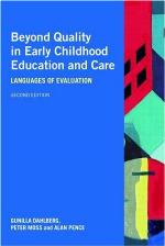 Beyond Quality in Early Childhood Education and Care