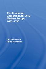 The Routledge Companion to Early Modern Europe, 1453-1763