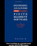 Engineering Analysis Using Pafec Finite Element Software