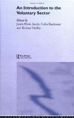 An introduction to the voluntary sector