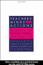 Teachers' Minds and Actions