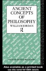 Ancient Concepts of Philosophy
