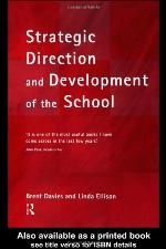 Strategic Direction and Development of the School