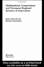 Multinational Corporations and European Regional Systems of Innovation