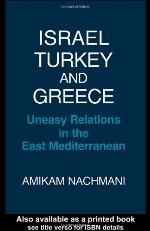 Israel, Turkey and Greece