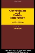 Government and Public Enterprise