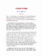 Good Work