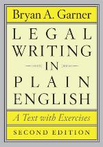 Legal writing in plain English : a text with exercises