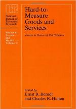 Hard-to-Measure Goods and Services : Essays in Honor of Zvi Griliches.