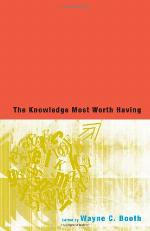 The Knowledge Most Worth Having
