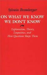 On What We Know We Don't Know
