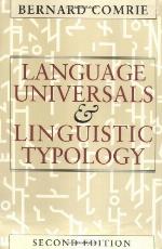 Language Universals and Linguistic Typology