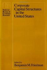Corporate Capital Structures in the United States