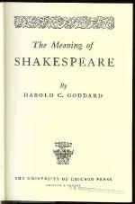 The Meaning of Shakespeare