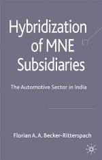 Hybridization of MNE Subsidiaries