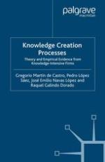 Knowledge creation processes : theory and empirical evidence from knowledge-intensive firms