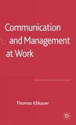 Communication and management at work