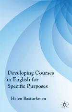 Developing Courses in English for Specific Purposes