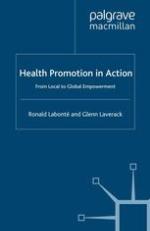 Health promotion in action : from local to global empowerment