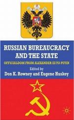 Russian Bureaucracy and the State