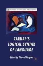Carnap's Logical Syntax of Language