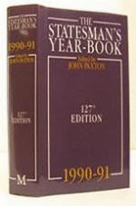 The Statesman's year-book : statistical and historical annual of the states of the world for the year 1990-1991