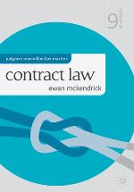 Contract Law (Palgrave Macmillan Law Masters)