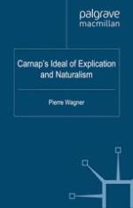 Carnap's ideal of explication and naturalism