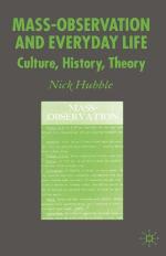 Mass-Observation and Everyday Life