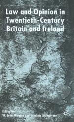 Law and Opinion in Twentieth-Century Britain and Ireland