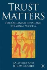 Trust Matters for Organisational and Personal Success