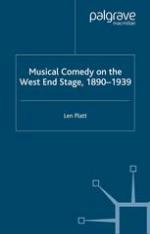 Musical Comedy on the West End Stage, 1890-1939