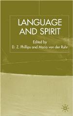 Language and Spirit