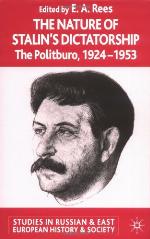The Nature of Stalin's Dictatorship