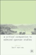 A Critical Companion to Spenser Studies