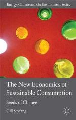 The New Economics of Sustainable Consumption
