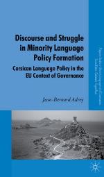 Discourse and Struggle in Minority Language Policy Formation