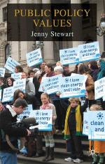 Public Policy Values