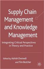 Supply Chain Management and Knowledge Management